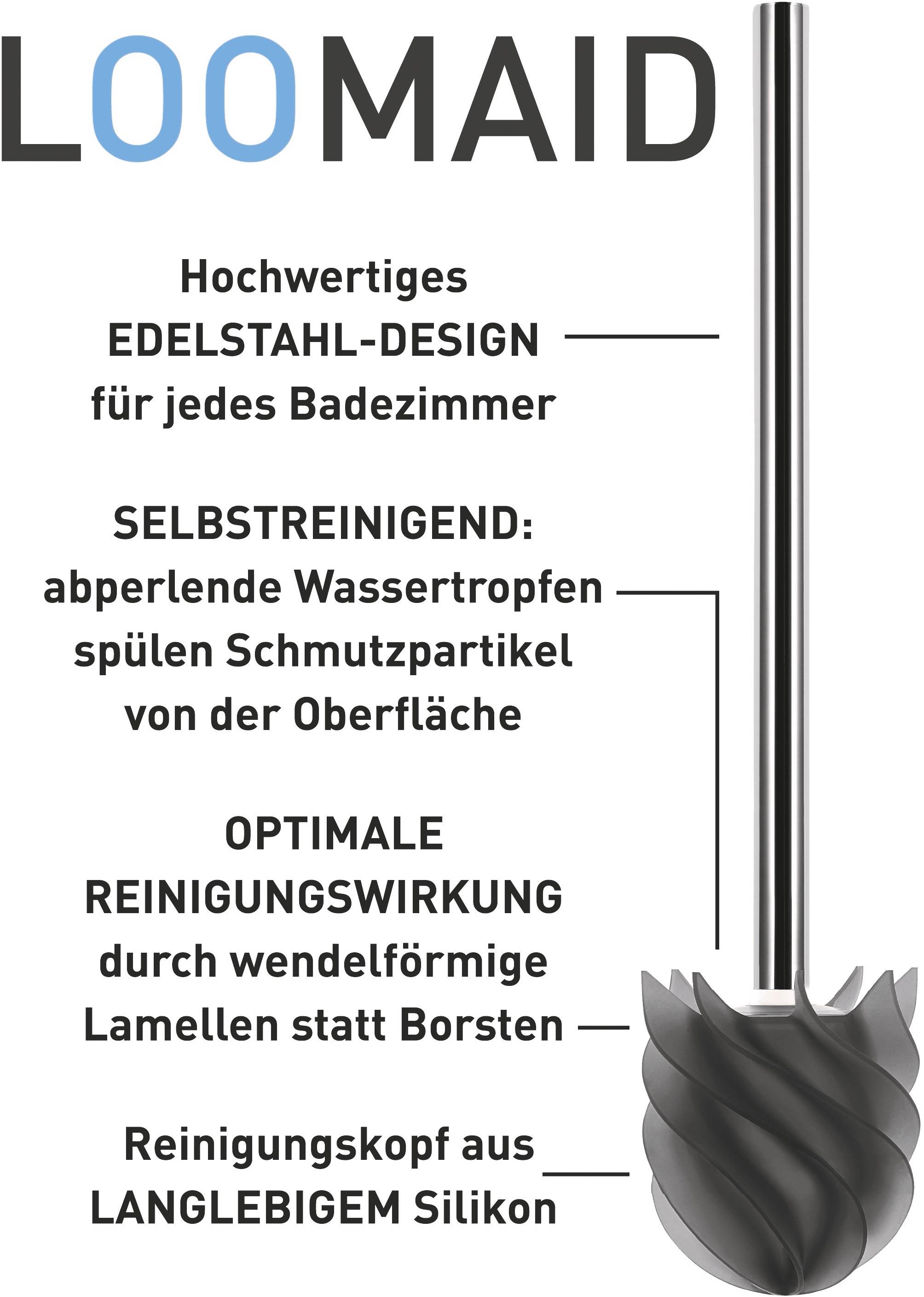 LOOMAID 09424 WC-Bürste Bad-Accessoire-Set