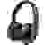 LINDY LH700XW Over Ear Kopfhörer Bluetooth®, kabelgebunden Schwarz Noise Cancelling Headset, Lautstärkeregelung, Schwenkbare