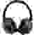 LINDY LH700XW Over Ear Kopfhörer Bluetooth®, kabelgebunden Schwarz Noise Cancelling Headset, Lautst