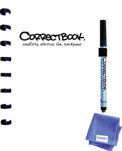 Correctbook DIN A5 white liniert DIN A5 white liniert Notizbuch Weiß DIN A5