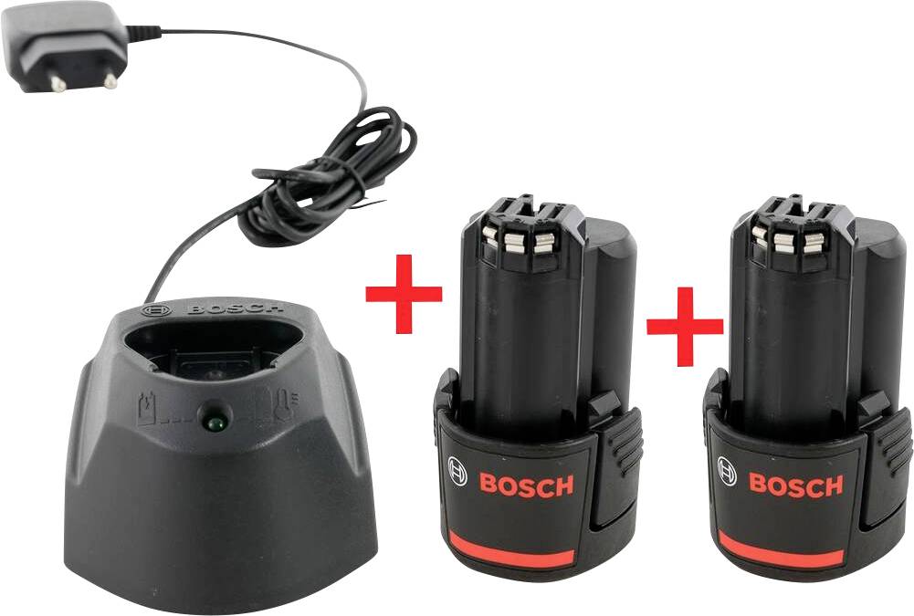 Bosch Professional GSR 120-LI GSR 120-LI Akku-Bohrschrauber 12 V 2.0 Ah Li-Ion inkl. 2. Akku, inkl.