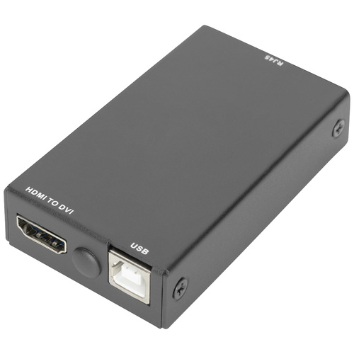Digitus 1 Port KVM-Konsole HDMI, DVI 1920 x 1080 Pixel
