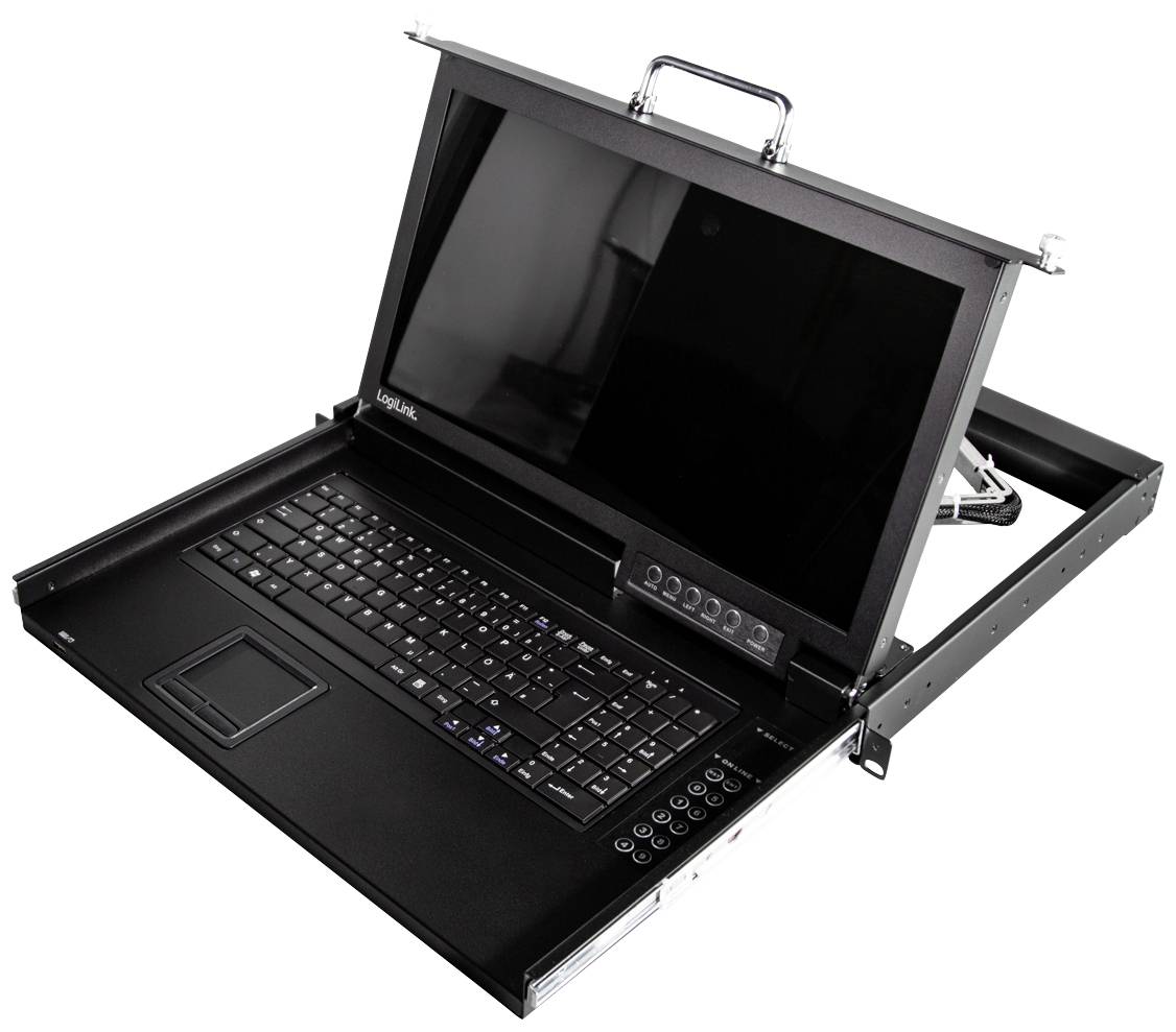 LogiLink LC0004GE 1 Port KVM-Konsole VGA