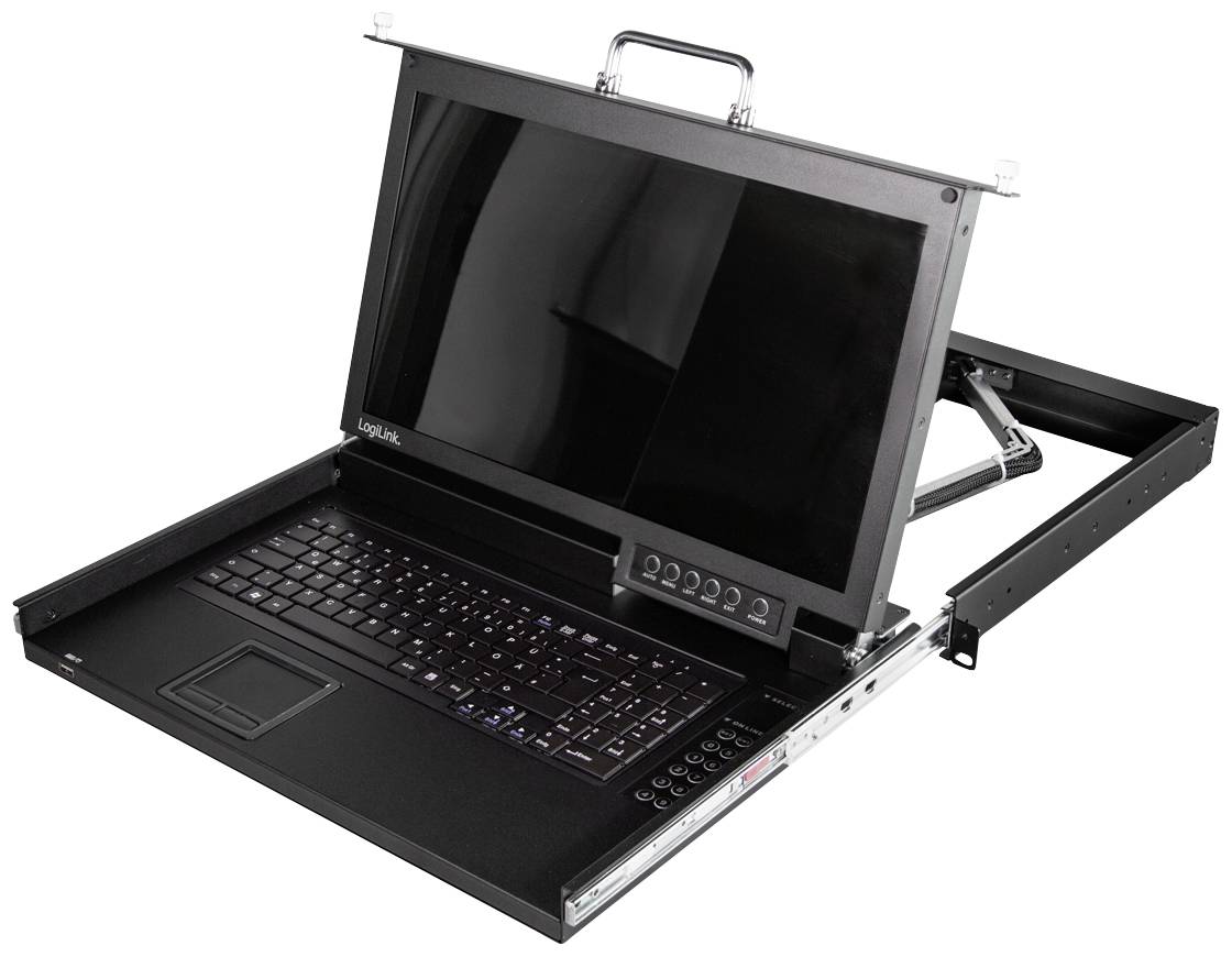 LogiLink LC0005GE 8 Port KVM-Konsole VGA