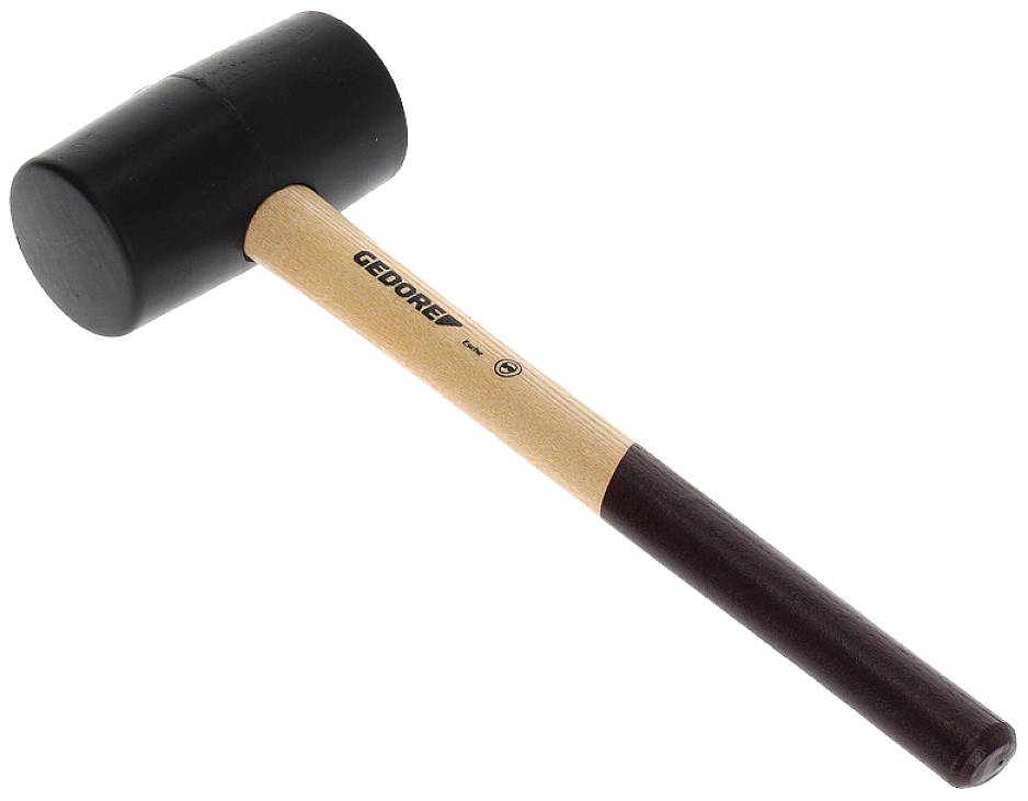 Gedore 226 E-2 8825770 Gummihammer 630g 340mm DIN 5128-90 1St.
