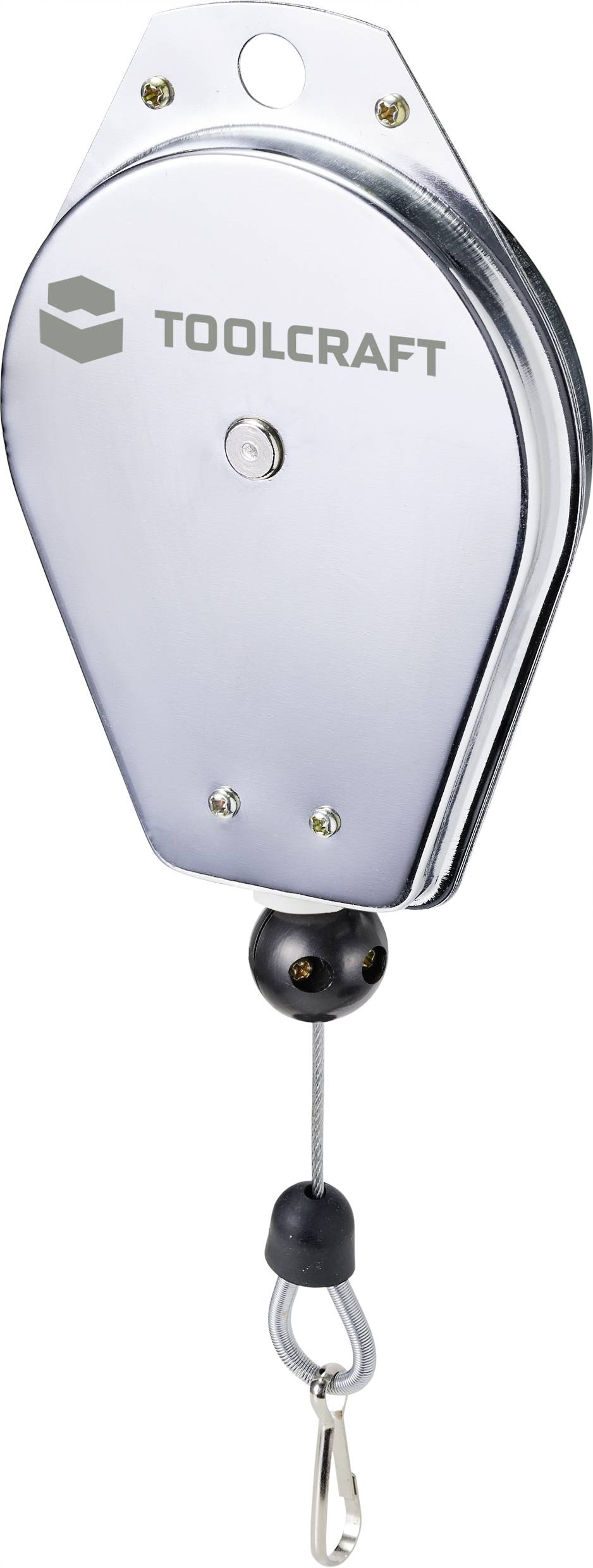 TOOLCRAFT TO-7392612 Federzug, Seilauszug bis 1,5m Tragkraft (max.) 2kg