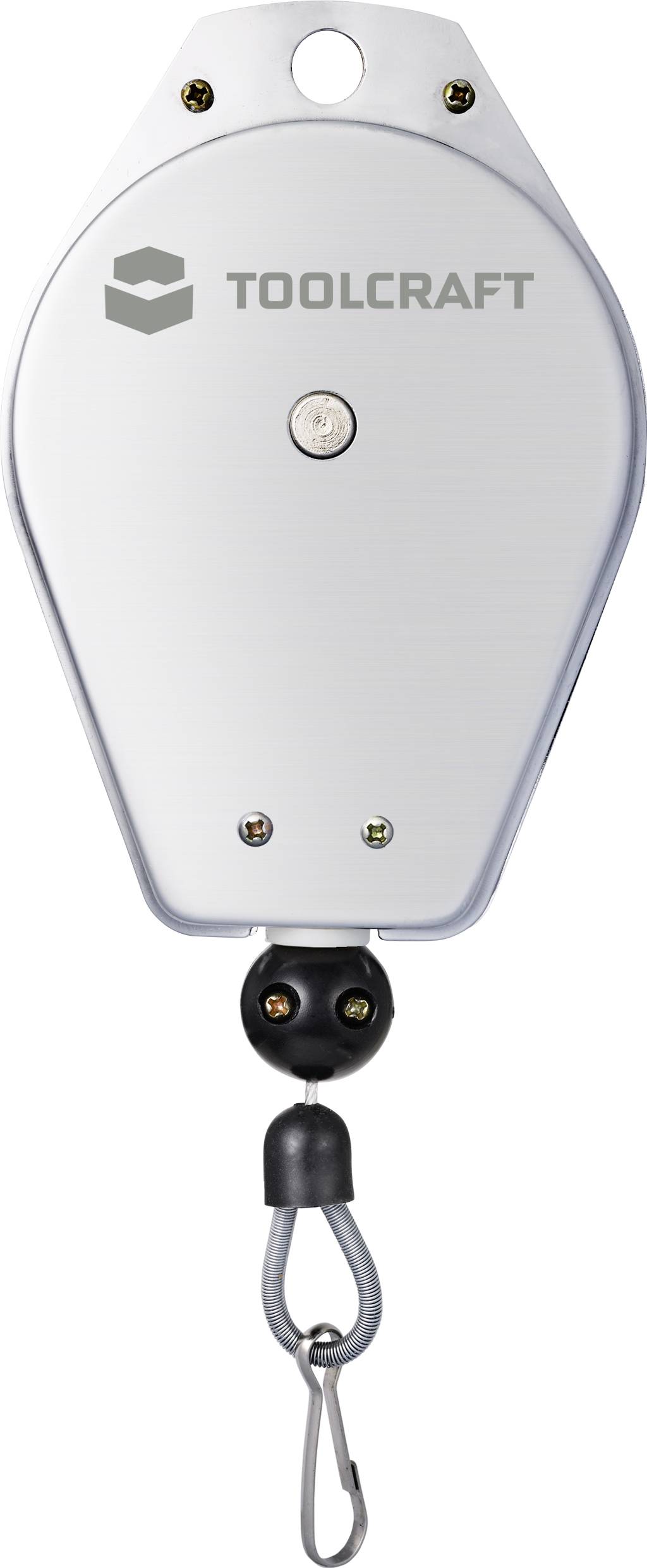 TOOLCRAFT TO-7392612 Federzug, Seilauszug bis 1,5m Tragkraft (max.) 2kg