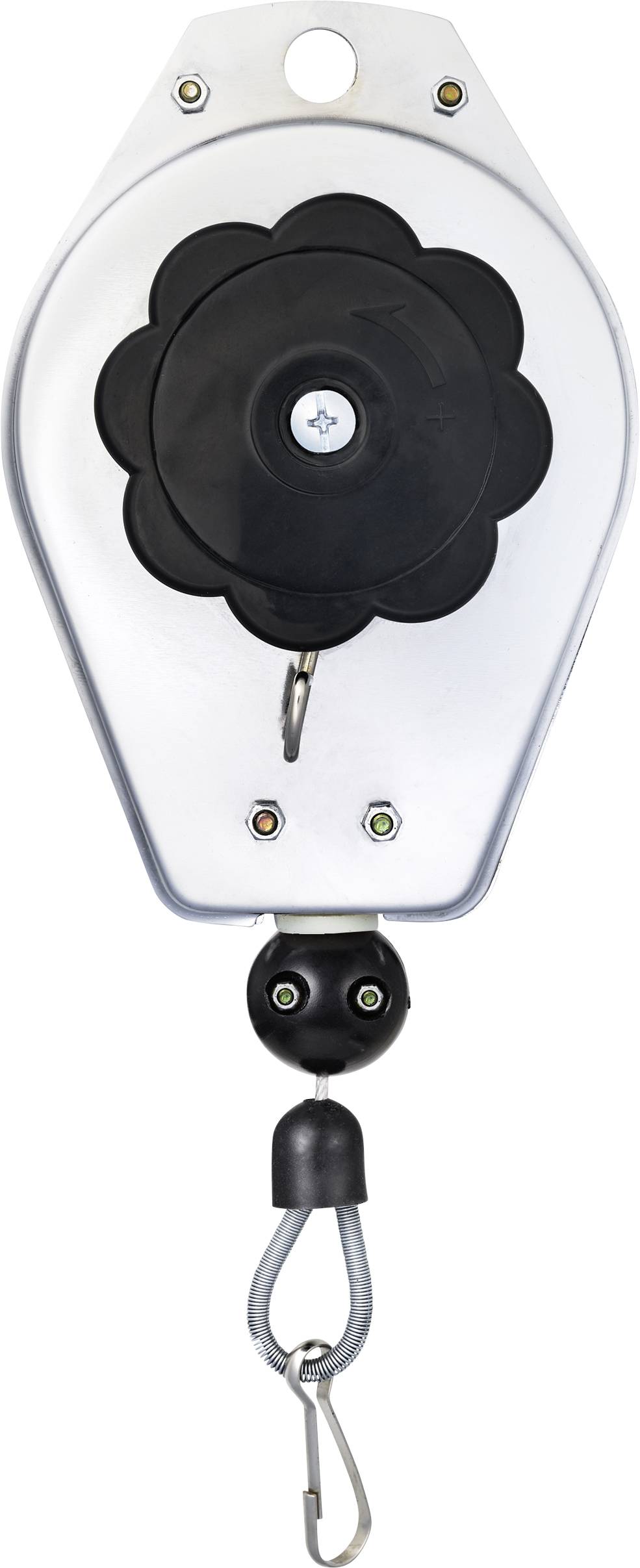 TOOLCRAFT TO-7392612 Federzug, Seilauszug bis 1,5m Tragkraft (max.) 2kg