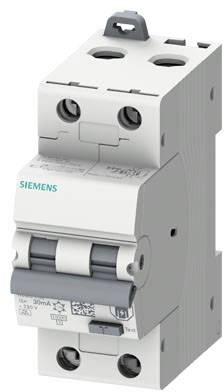 Siemens 5SU13247FP10 FI-Schutzschalter/Leitungsschutzschalter Sicherungsgröße = 2 2polig 10A 0.03A