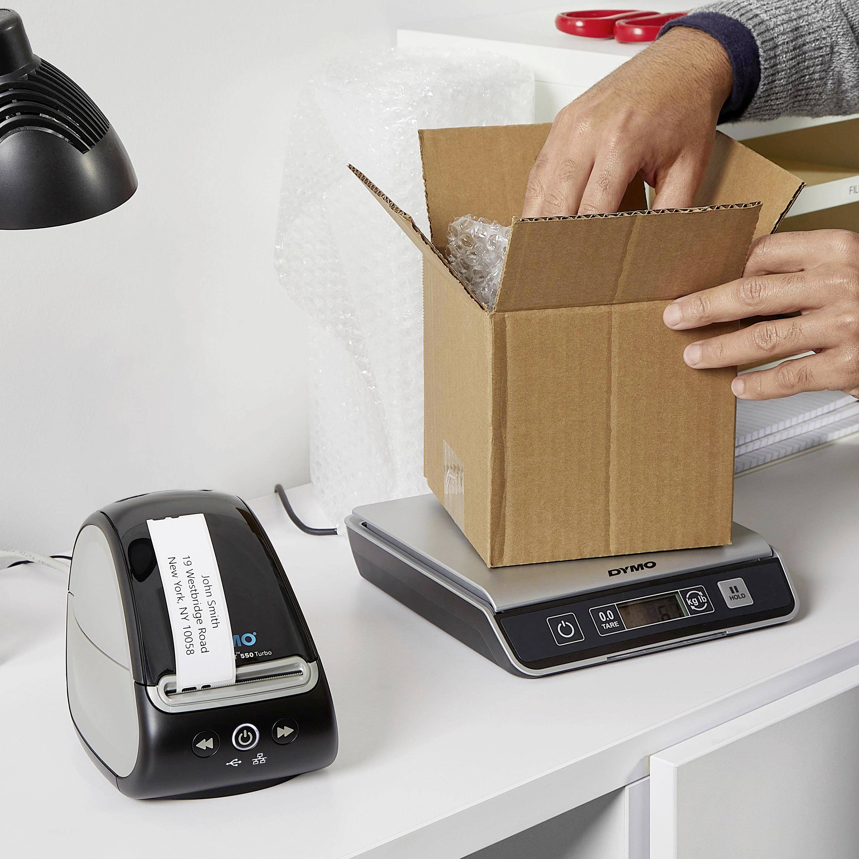 DYMO Labelwriter 550 Turbo Etiketten-Drucker Thermodirekt 300 x 300 dpi Etikettenbreite (max.): 61 mm USB