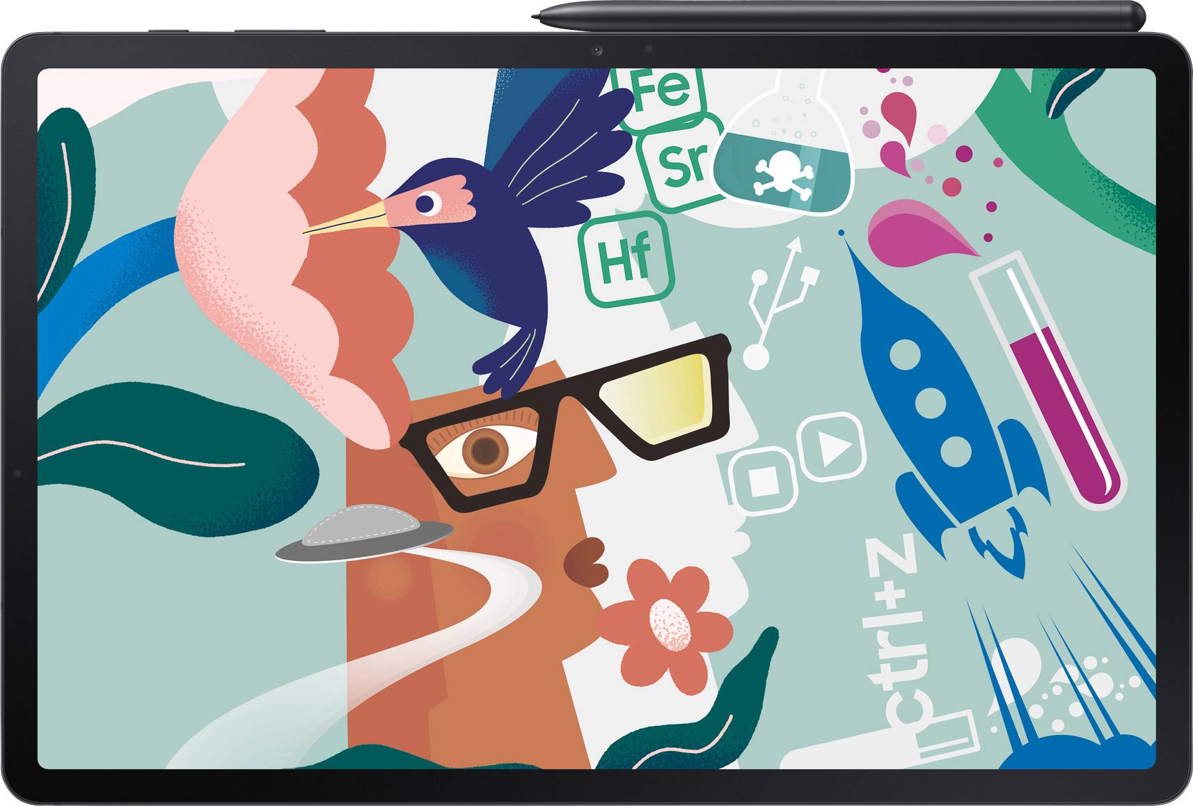 Samsung Galaxy Tab S7 FE WiFi 64GB Schwarz Android-Tablet 31.5cm (12.4 Zoll) 2.4GHz Qualcomm® Snapdragon Android™ 11 2560 x 1600