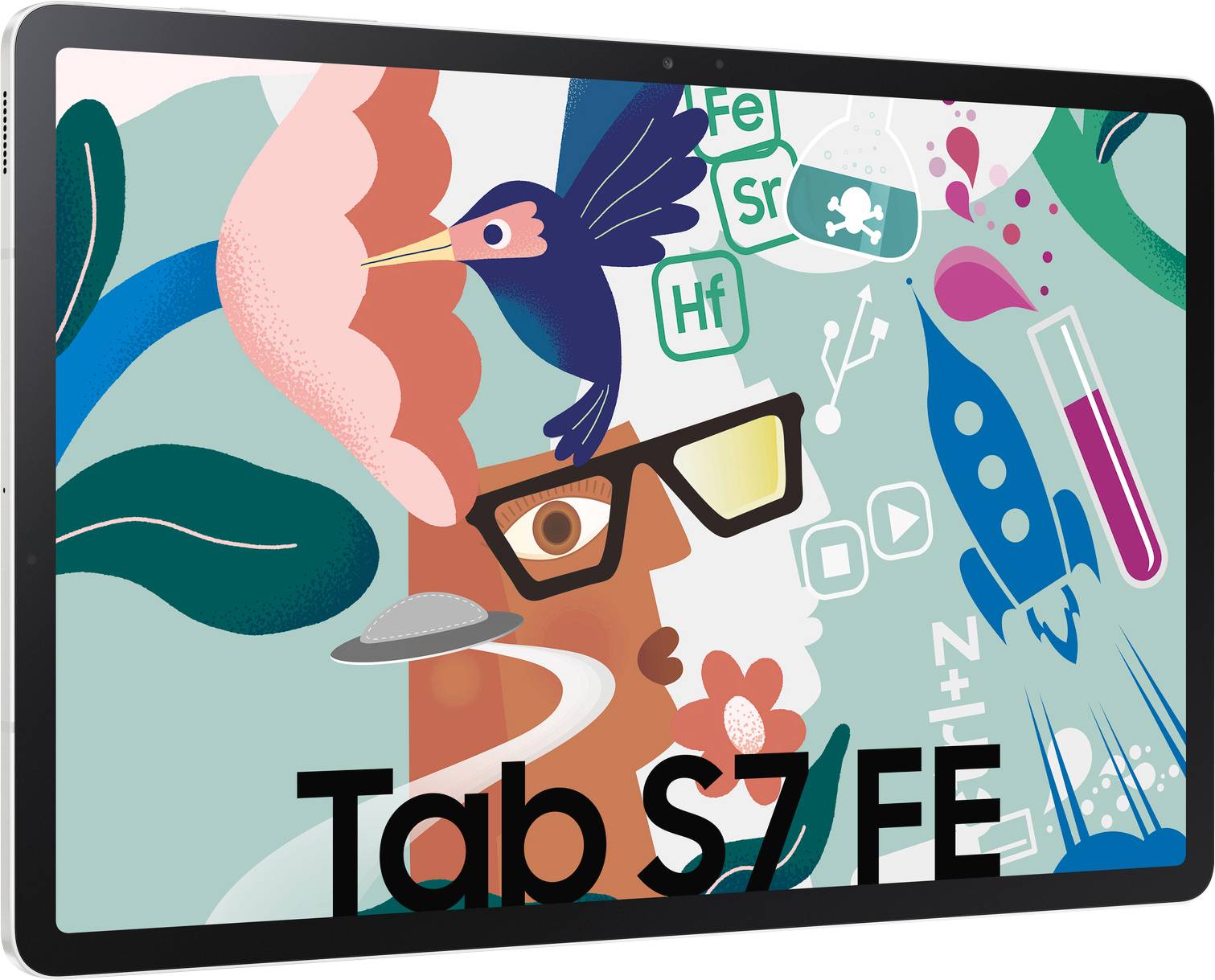 Samsung Galaxy Tab S7 FE WiFi 64 GB Silber Android-Tablet 31.5 cm (12.4 Zoll) 2.4 GHz Qualcomm® Snapdragon Android™ 11 2560 x 1600 Pixel