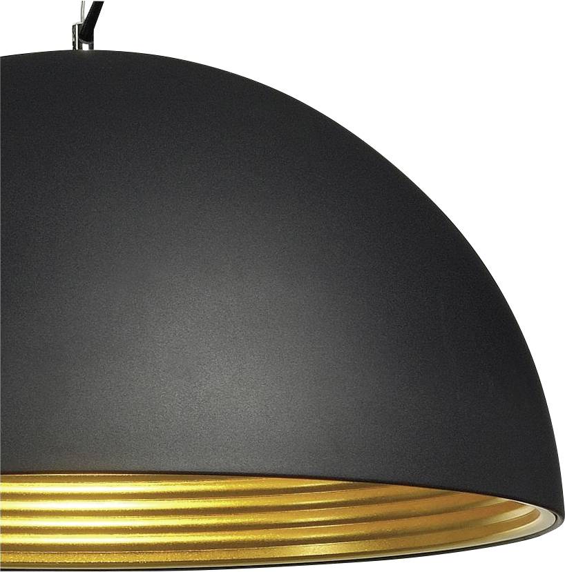 SLV 155930 FORCHINI M 50 Deckenleuchte E27 Schwarz, Gold