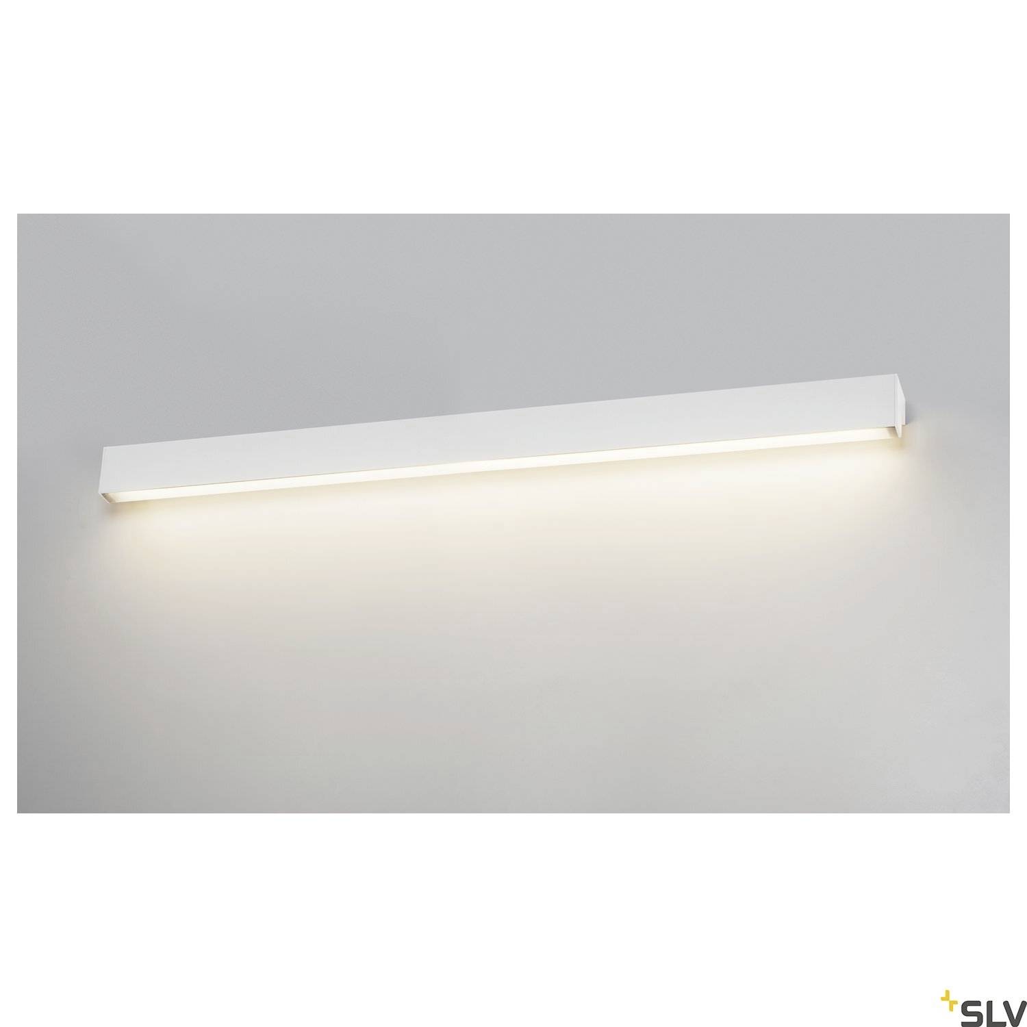 SLV 1001303 L-LINE 120 Wandleuchte LED fest eingebaut Weiß