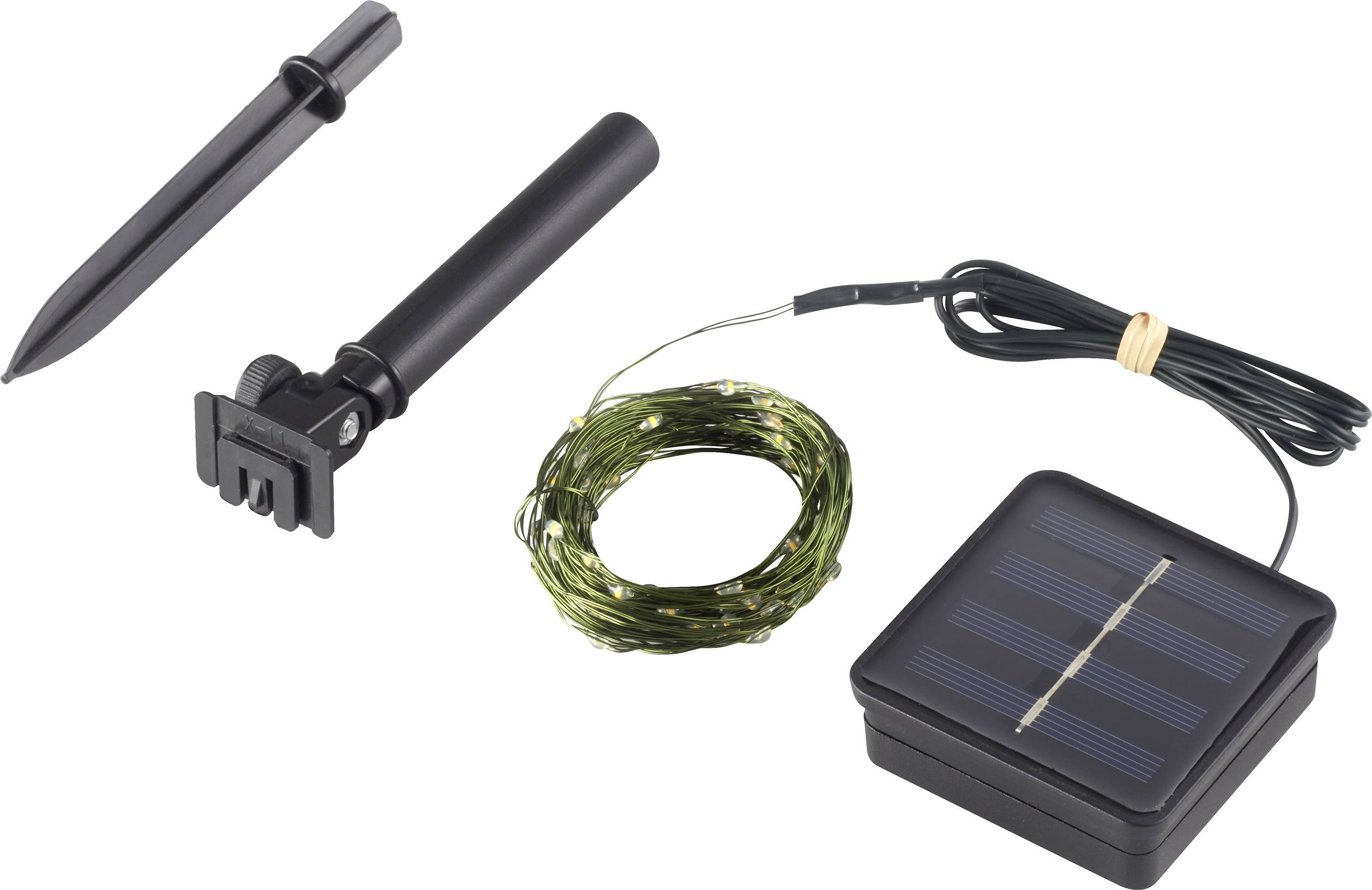 WS-SL05 100L Solar-Lichterkette LED 0.3 W Grün