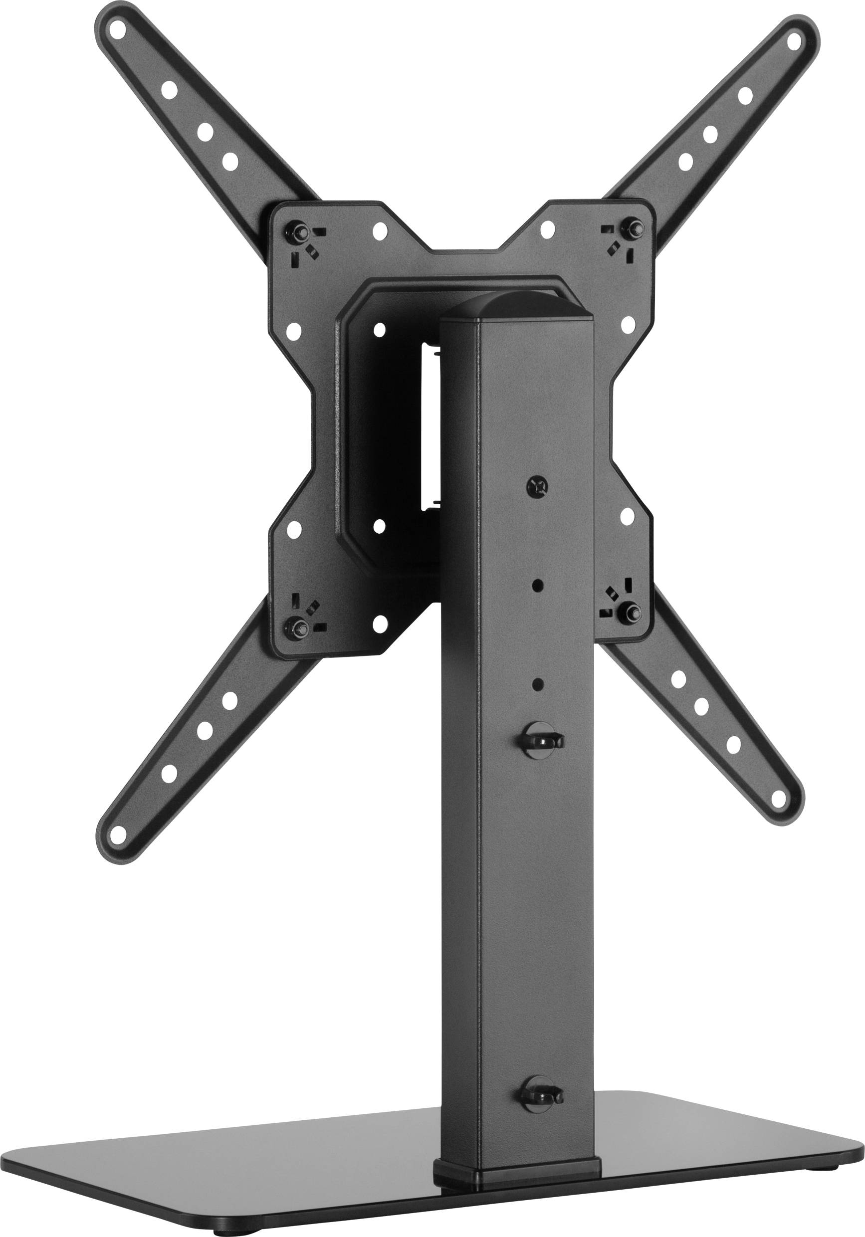 SpeaKa Professional SP-TVS-150 TV-Tischhalterung Höhenverstellbar 58,4cm (23") - 139,7cm (55") Stand, Neigbar+Schwenkbar