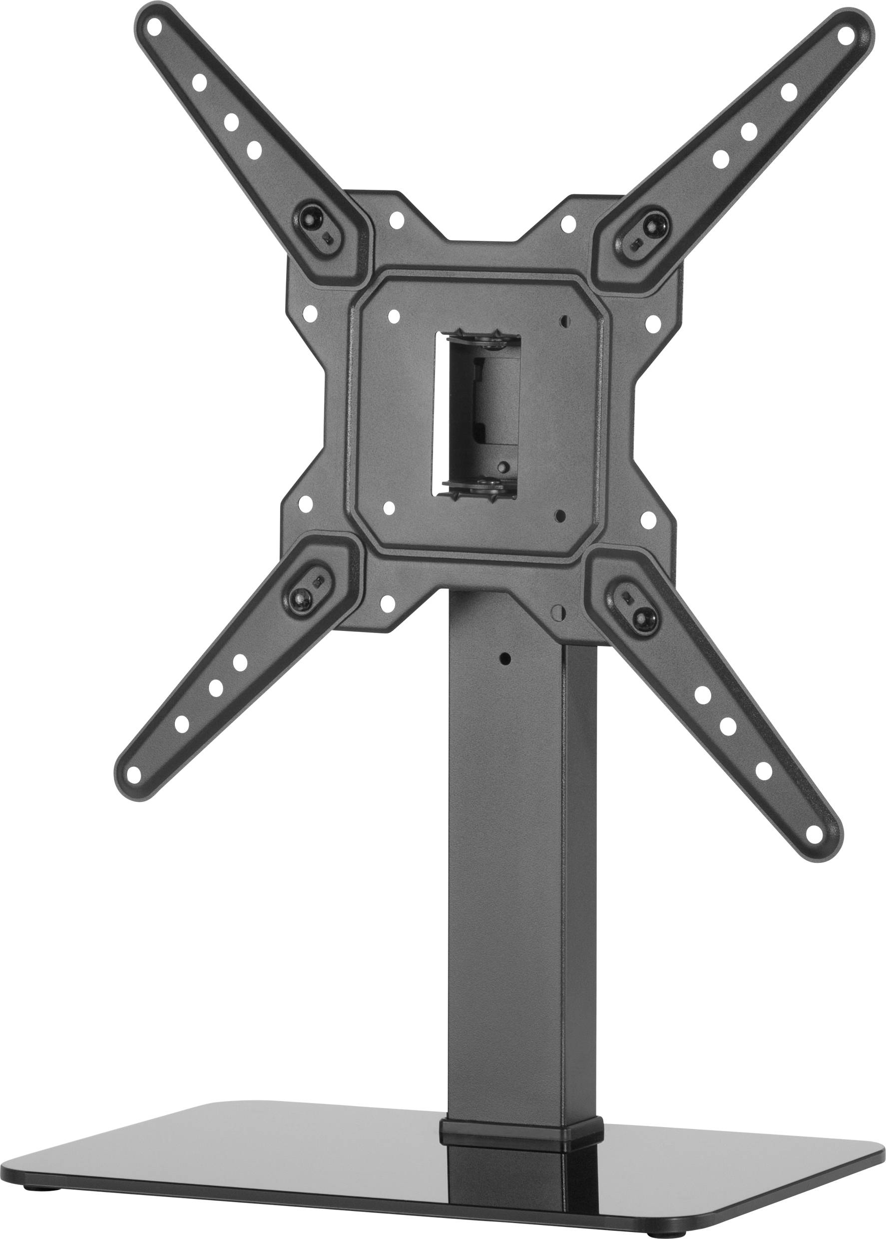 SpeaKa Professional SP-TVS-150 TV-Tischhalterung Höhenverstellbar 58,4cm (23") - 139,7cm (55") Stand, Neigbar+Schwenkbar