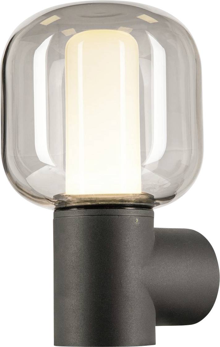 SLV OVALISK 1004678 Außenwandleuchte LED fest eingebaut Anthrazit