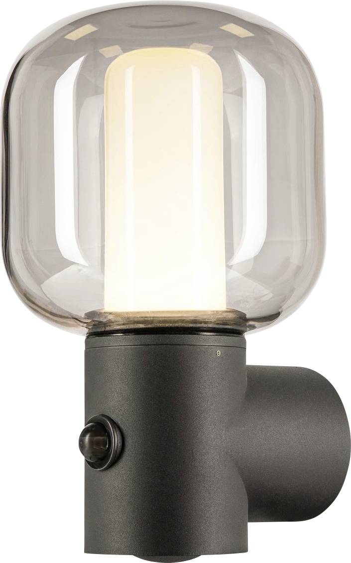 SLV OVALISK SENSOR 1004679 Außenwandleuchte LED fest eingebaut Anthrazit