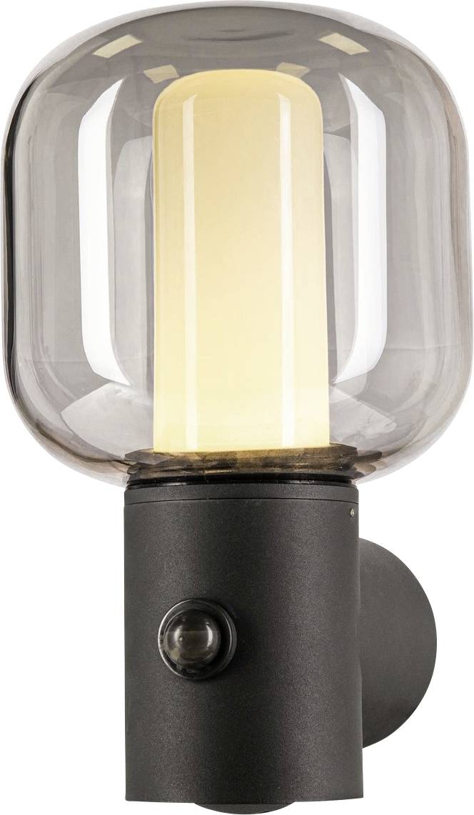 SLV OVALISK SENSOR 1004679 Außenwandleuchte LED fest eingebaut Anthrazit