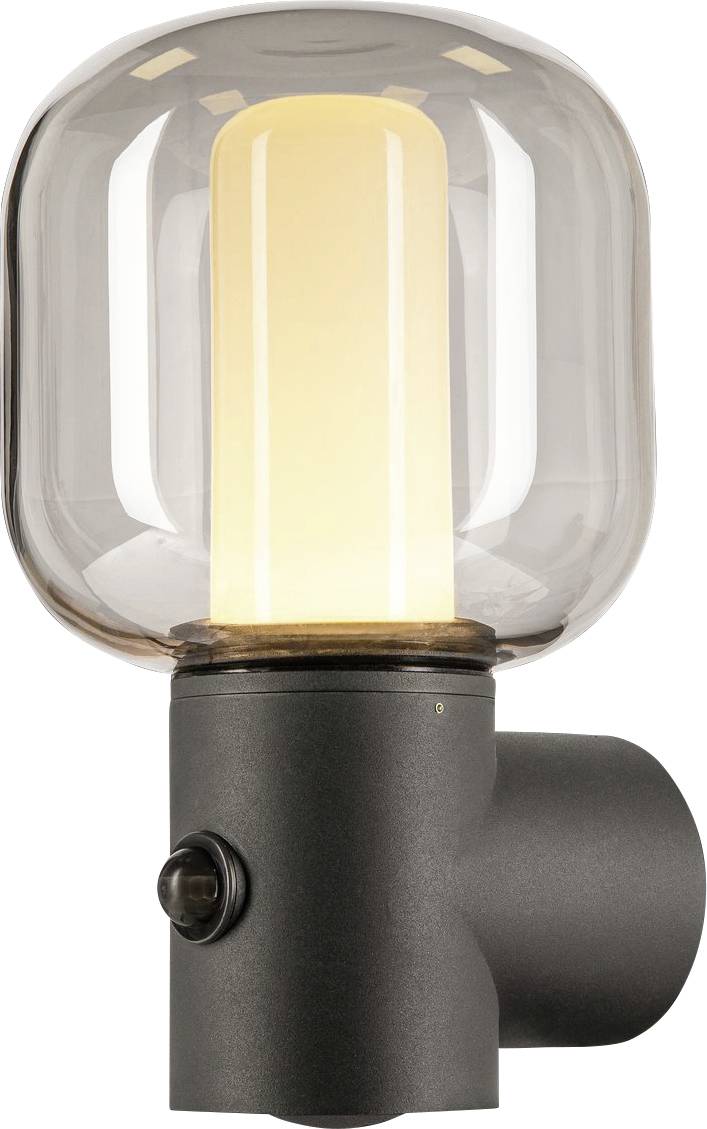 SLV OVALISK SENSOR 1004679 Außenwandleuchte LED fest eingebaut Anthrazit