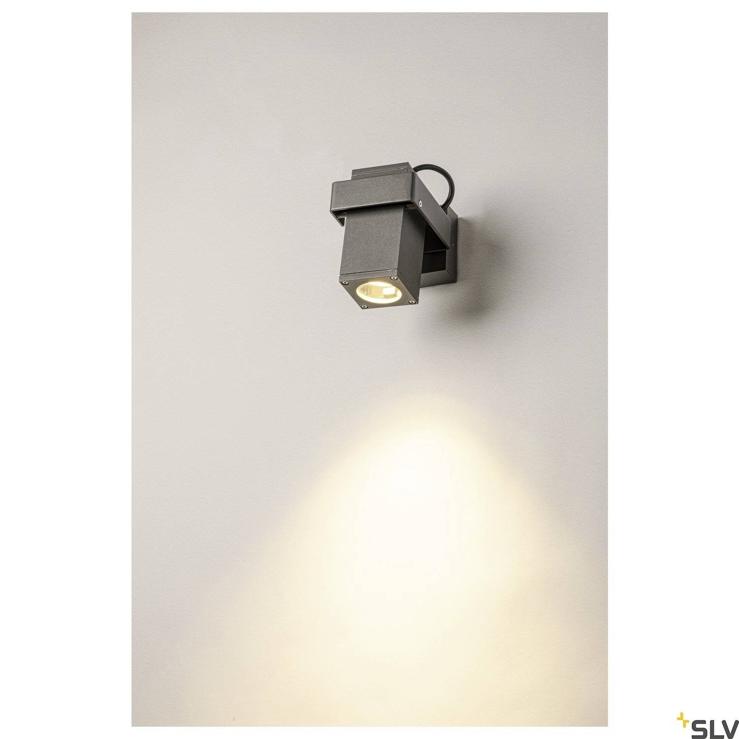 SLV THEO BRACKET 1004653 Außenwandleuchte GU10 Anthrazit