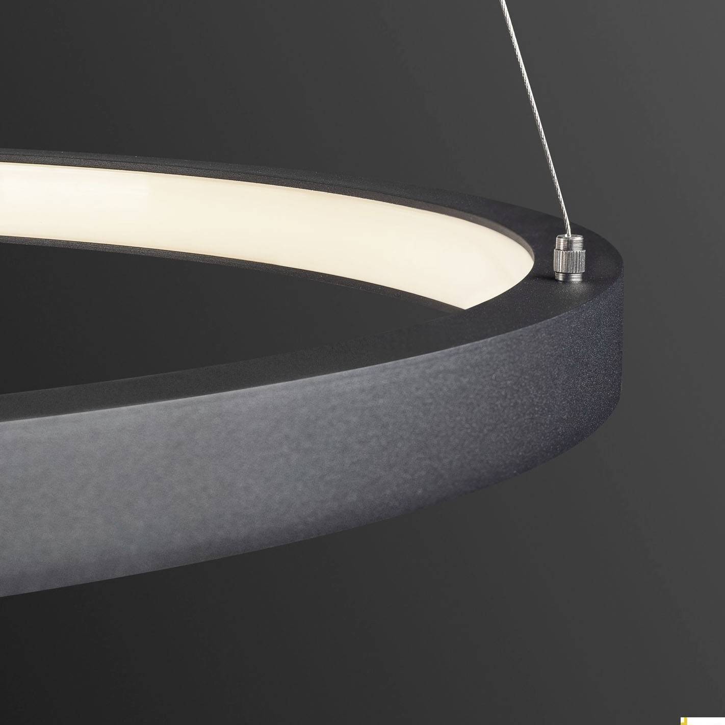 SLV ONE 60 1002909 Pendelleuchte LED fest eingebaut Schwarz