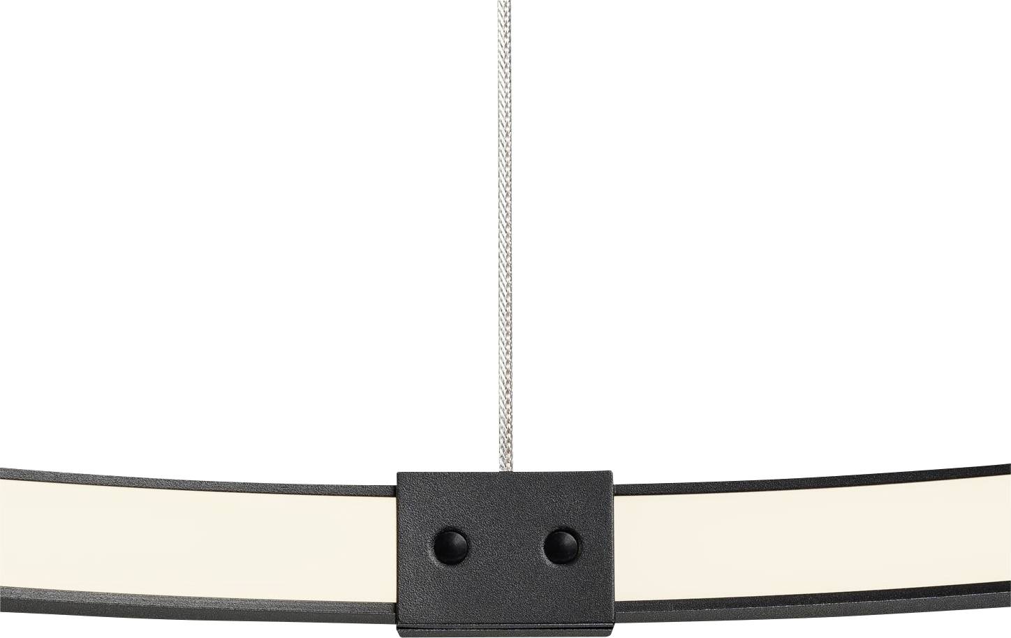 SLV ONE 60 1002909 Pendelleuchte LED fest eingebaut Schwarz