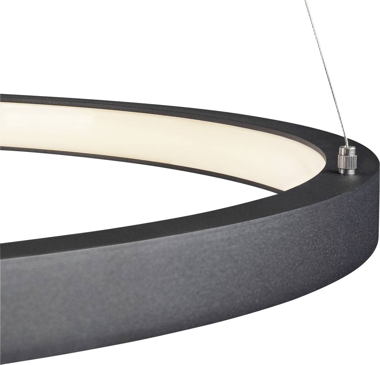 SLV ONE 60 1002909 Pendelleuchte LED fest eingebaut Schwarz