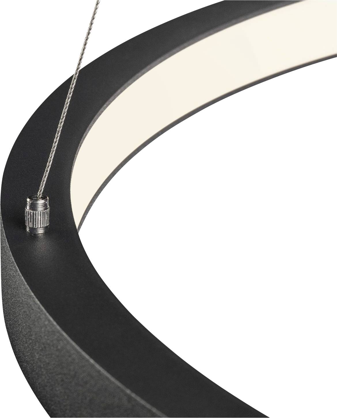 SLV ONE 60 1002909 Pendelleuchte LED fest eingebaut Schwarz