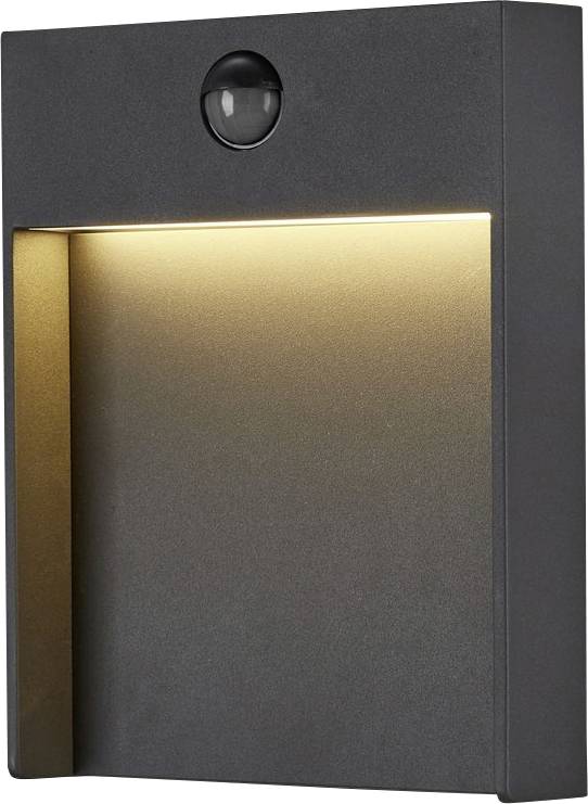 SLV FLATT SENSOR 1002954 Außenwandleuchte Anthrazit