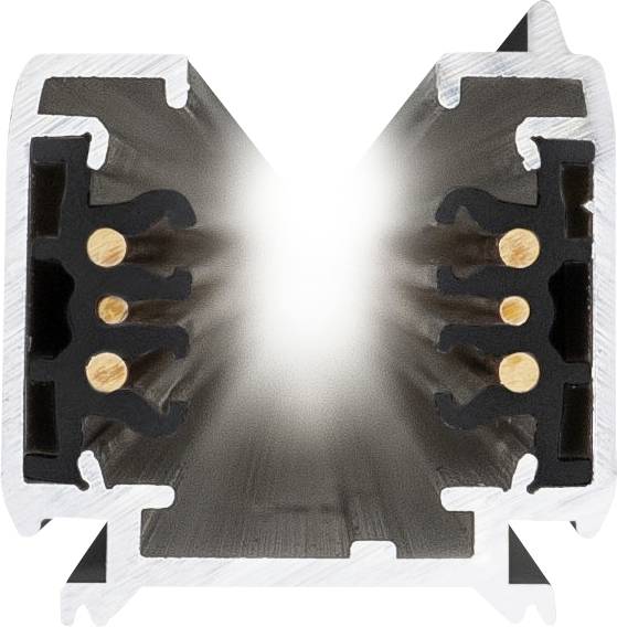 SLV 1002633 S-TRACK Aufbausystem-Komponente Schiene Schwarz