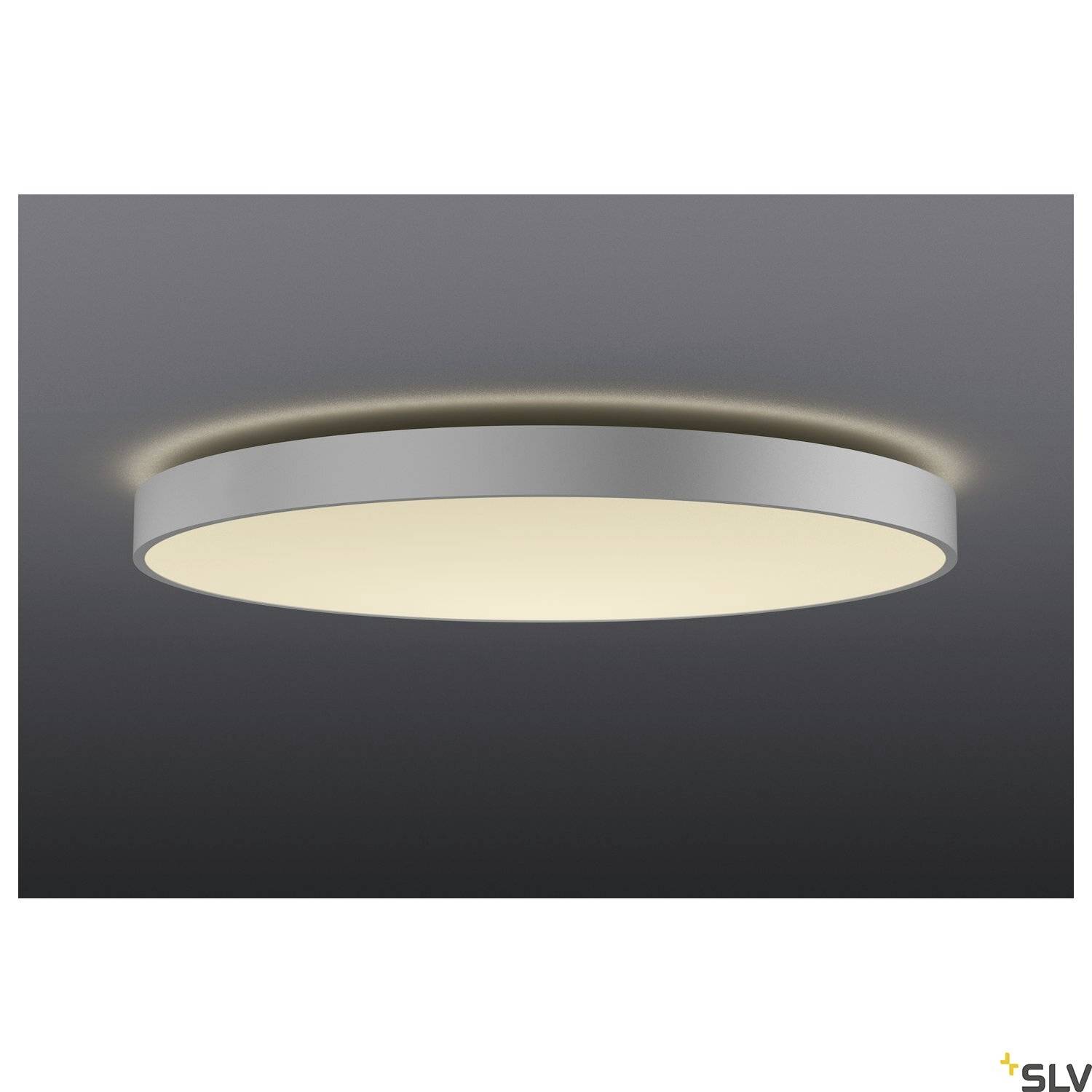 SLV 1001880 MEDO 90 AMBIENT Deckenleuchte LED fest eingebaut Grau