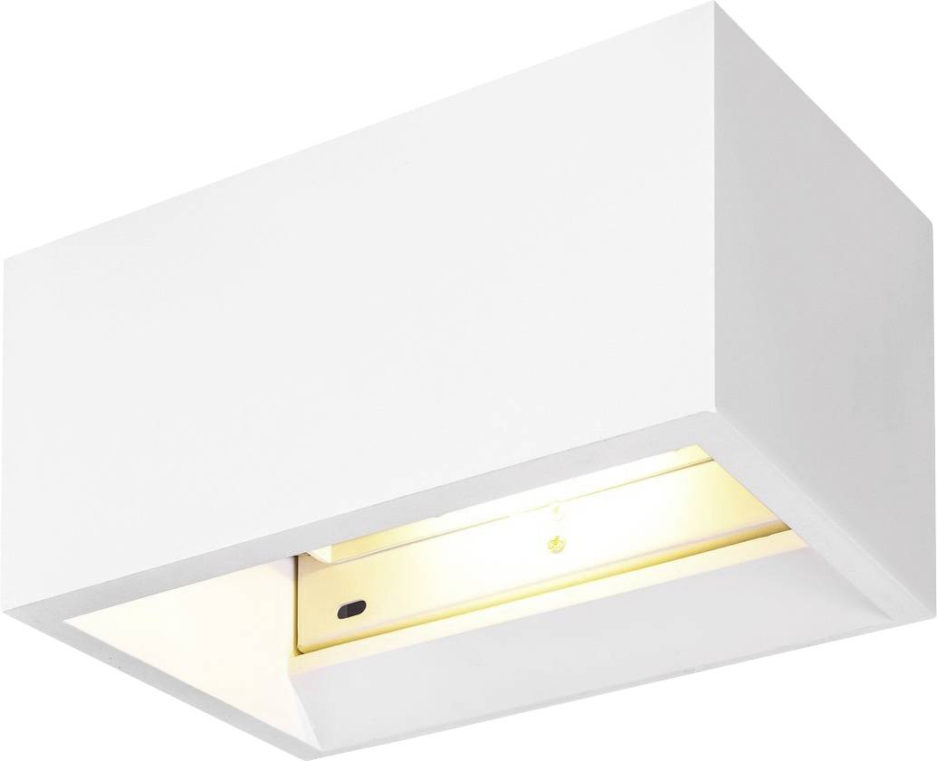 SLV 1002238 PLASTRA Wandleuchte LED fest eingebaut EEK: E (A - G) Weiß