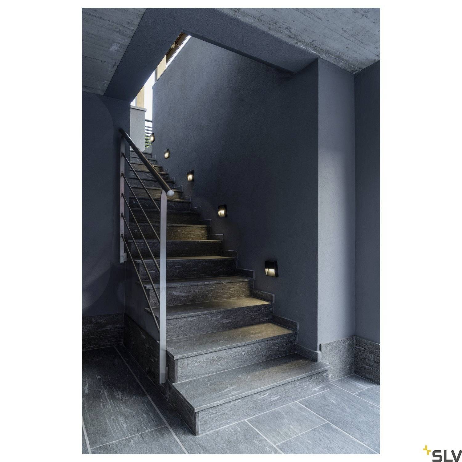 SLV DOWNUNDER OUT 1002869 Außenwandleuchte Anthrazit