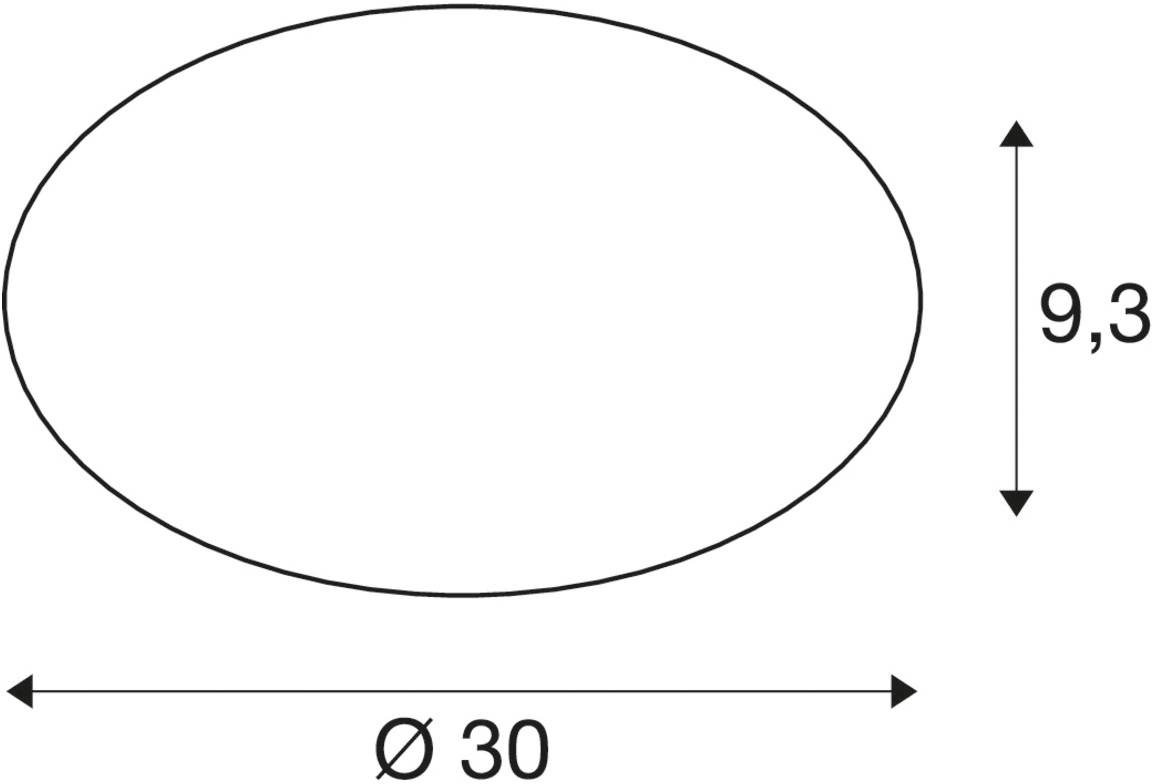 SLV 1002020 LIPSY ® 30 Wandleuchte LED fest eingebaut Weiß