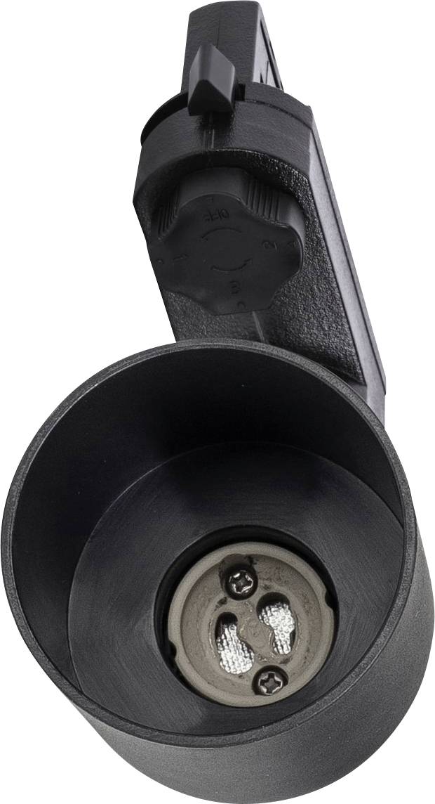 SLV PURI TRACK Deckenleuchte 50 W EEK: E (A - G) Schwarz