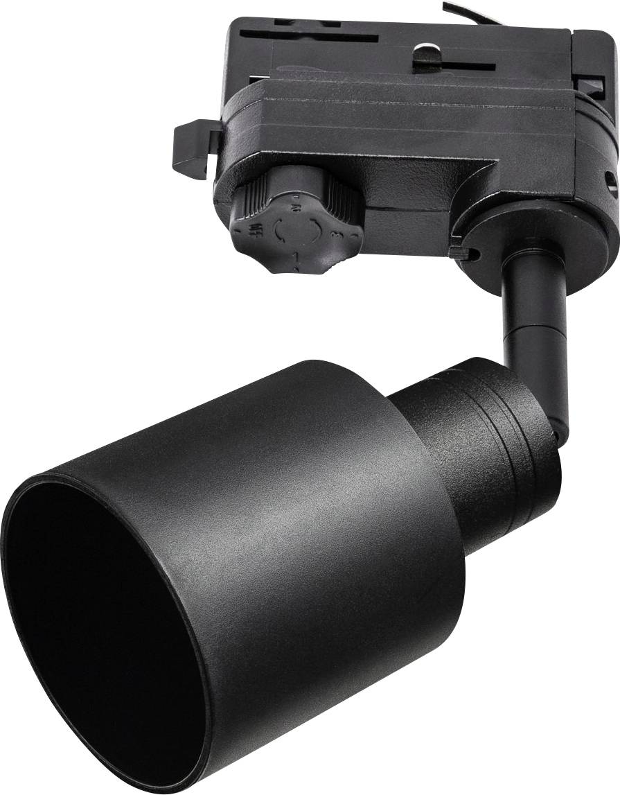 SLV PURI TRACK Deckenleuchte 50 W EEK: E (A - G) Schwarz