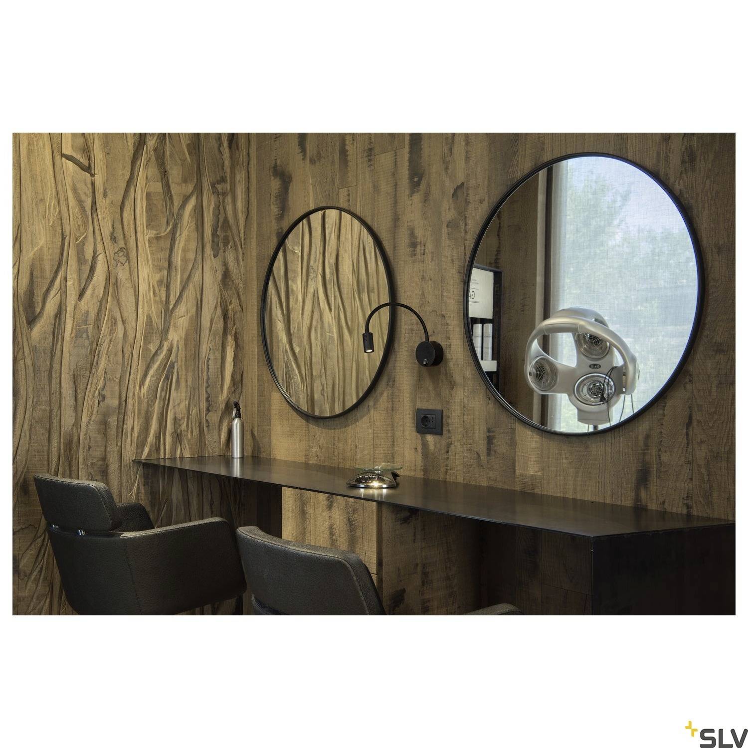 SLV DIO FLEX PLATE 1002431 Wandleuchte LED fest eingebaut 1.9W Schwarz