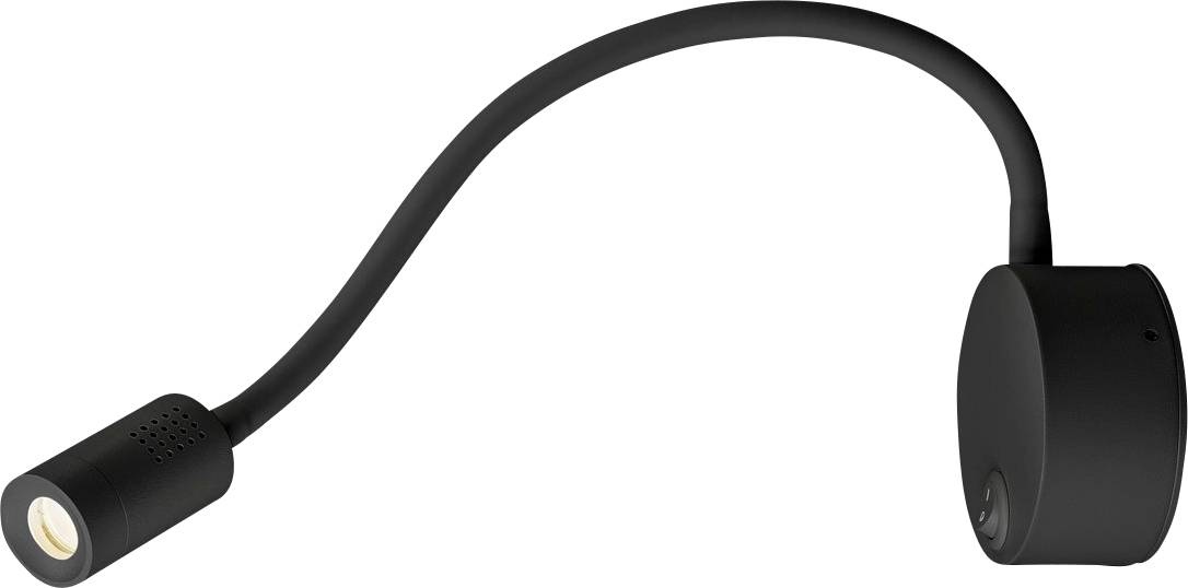 SLV DIO FLEX PLATE 1002431 Wandleuchte LED fest eingebaut 1.9W Schwarz