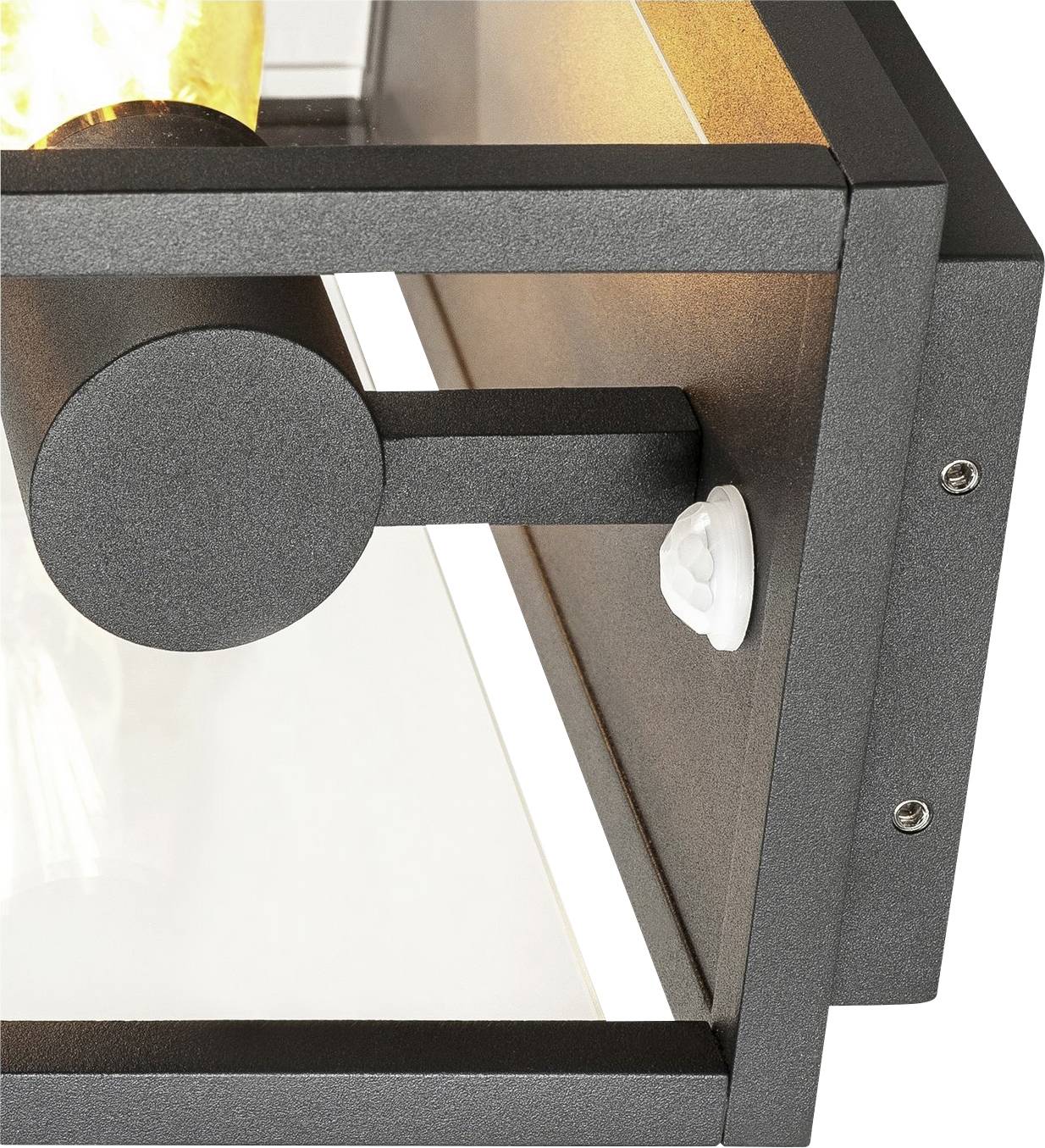 SLV QUADRULO SENSOR 1002402 Wandleuchte EEK: E (A - G) E27 Anthrazit