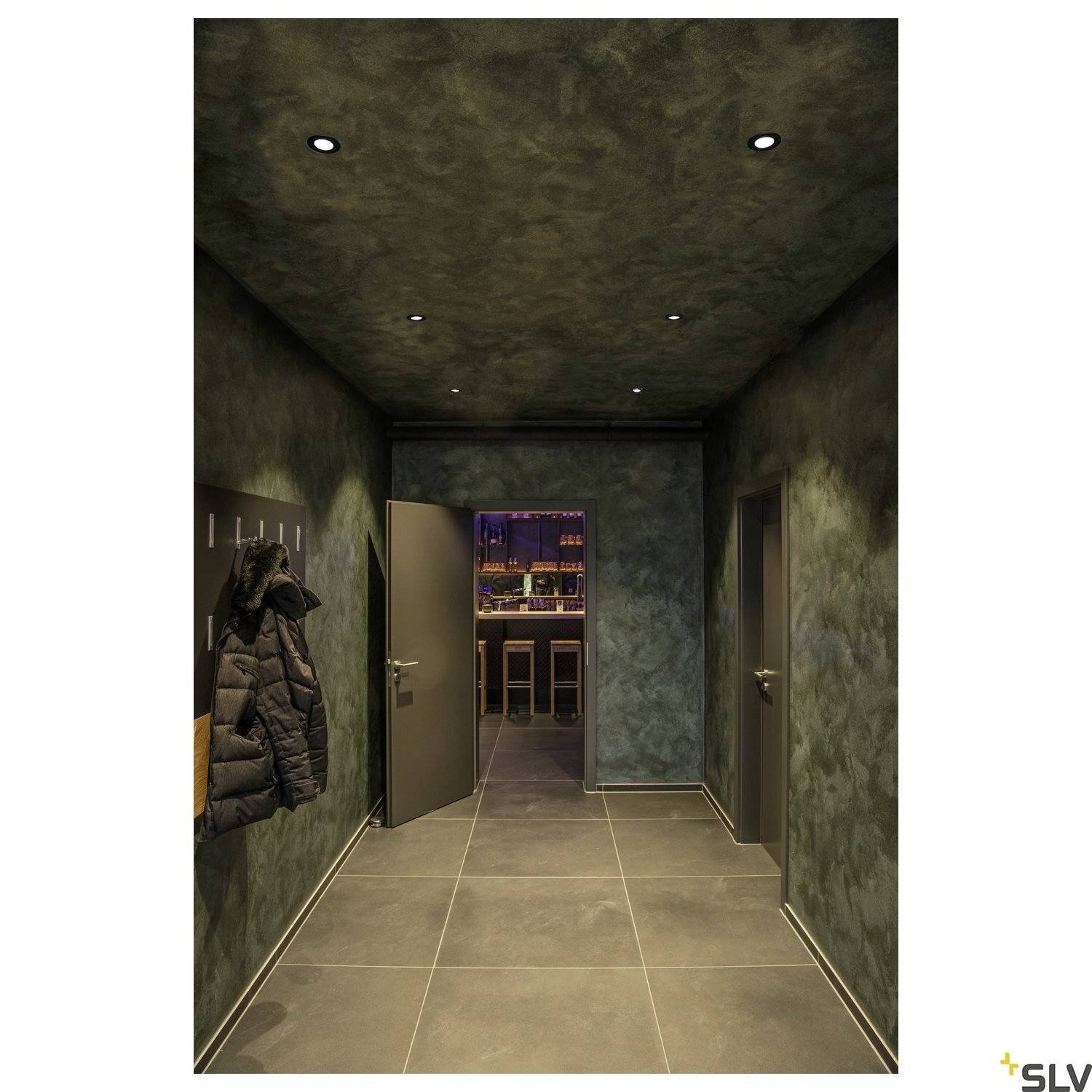 SLV PATTA-I 1002098 Außeneinbauleuchte LED fest eingebaut LED Schwarz