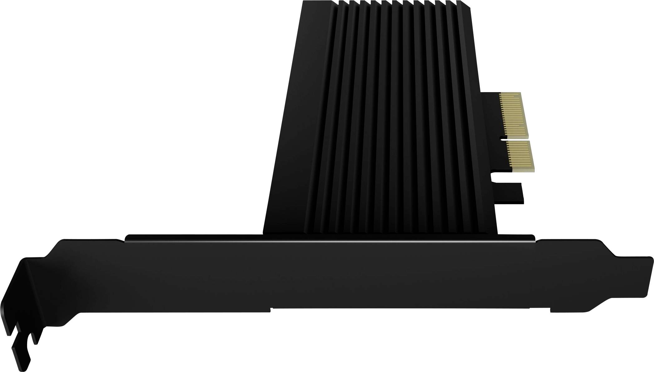 ICY BOX IB-PCI208-HS 1 Port M.2 Controller PCIe x4 Passend für (SSD): M.2 SATA SSD inkl. Low-Profil