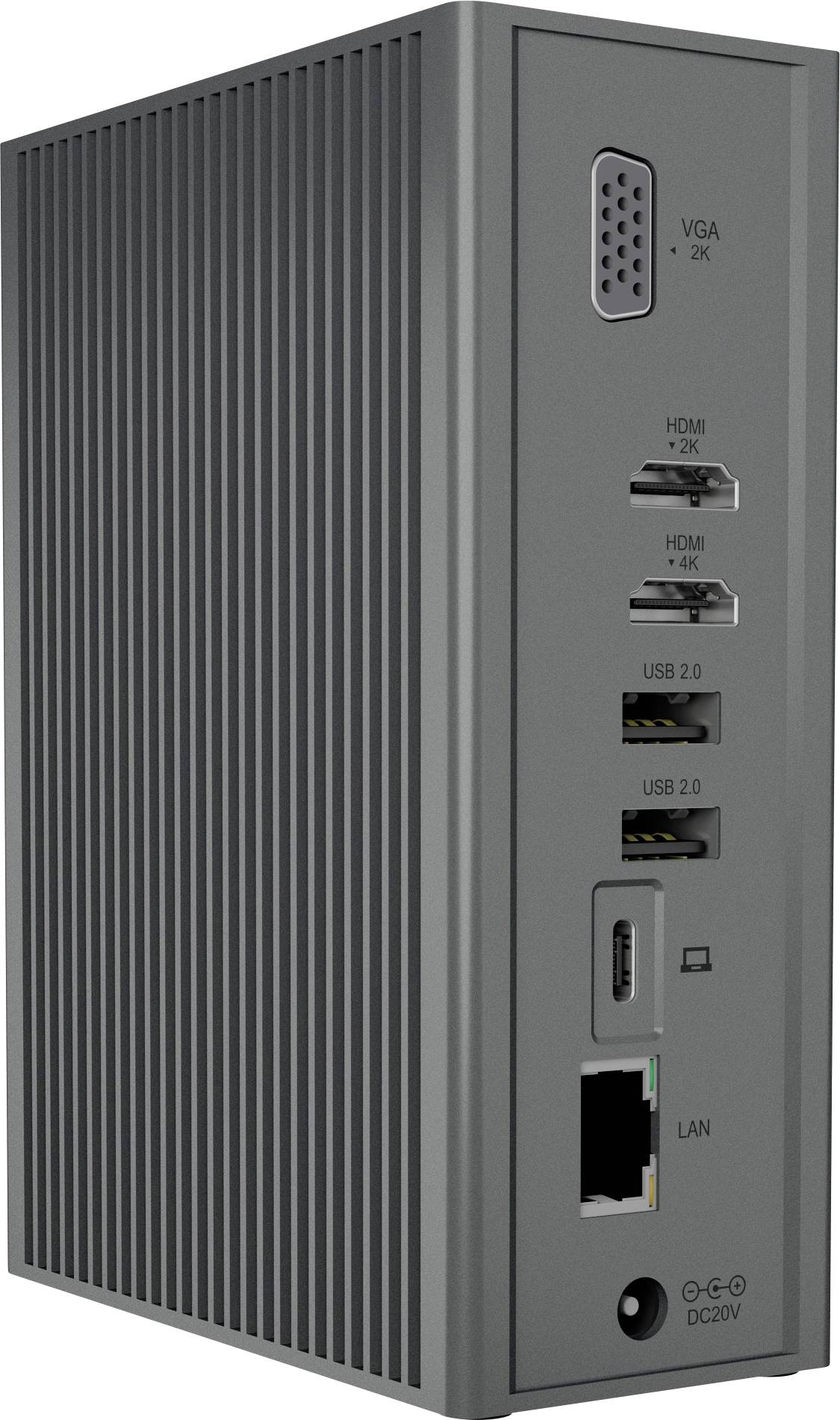 ICY BOX USB-C® Dockingstation IB-DK2262AC Passend für Marke Dockingstations: Universal