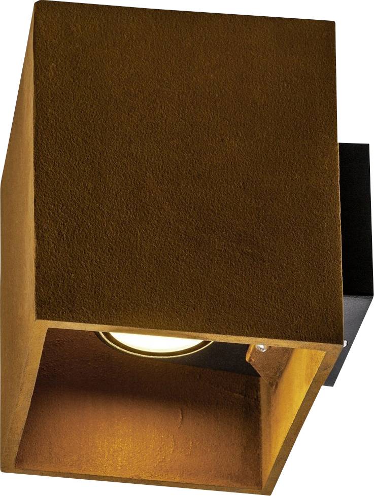 SLV RUSTY© UP/DOWN 1004650 Außenwandleuchte LED fest eingebaut Rost