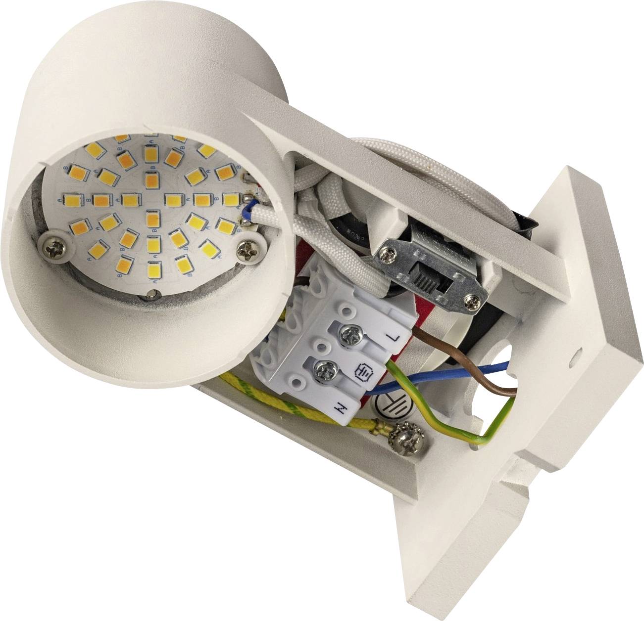 SLV RUSTY© UP/DOWN 1004650 Außenwandleuchte LED fest eingebaut Rost