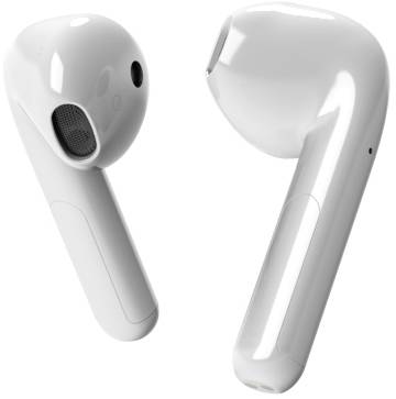 RYGHT WAYS In Ear Kopfhörer Bluetooth® Weiß Headset, Lautstärkeregelung, Touch-Steuerung