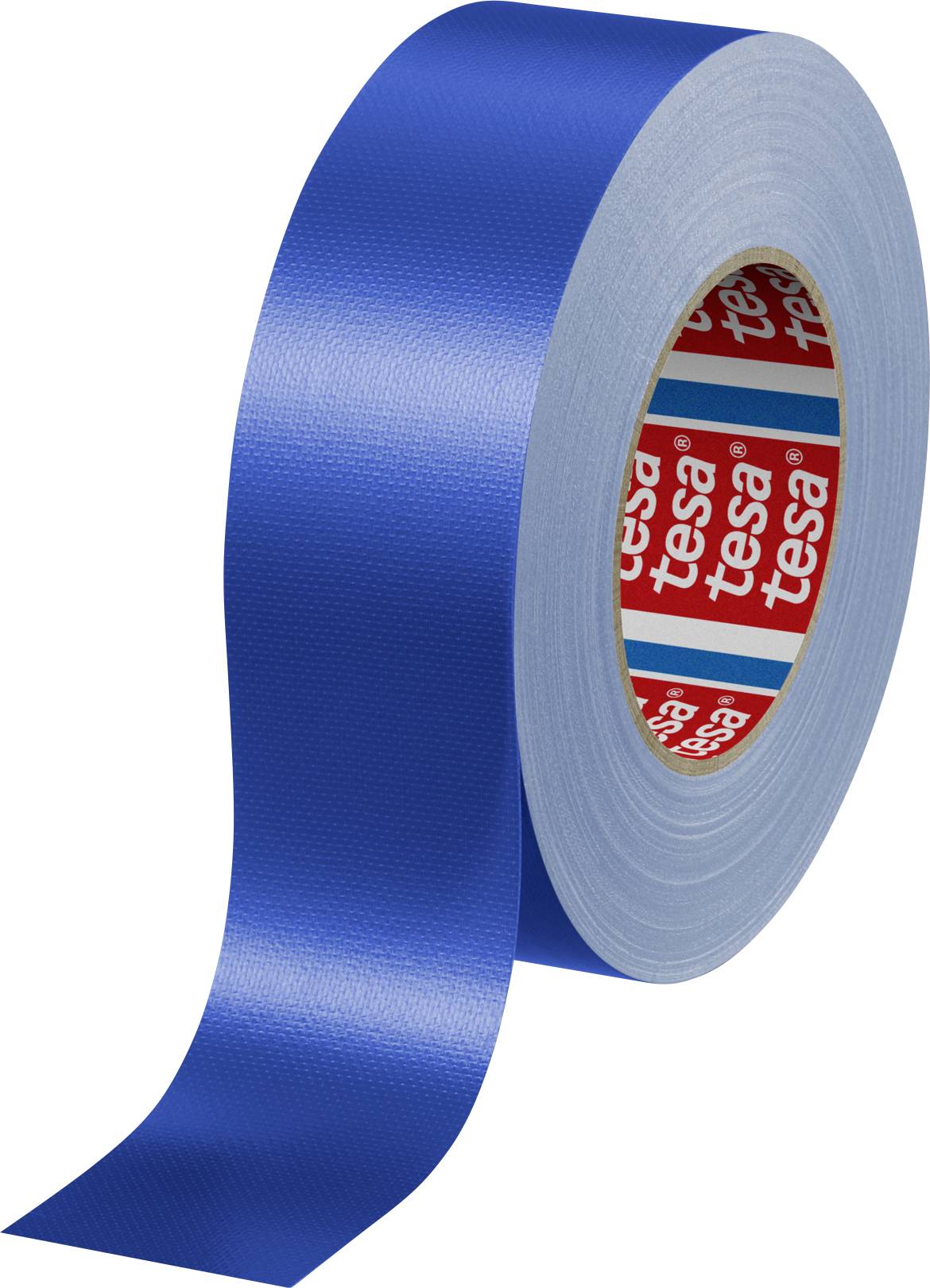 Blaue Rolle Panzerband, leicht abrollend, robust für vielseitige Anwendungen im Haushalt und Handwerk.