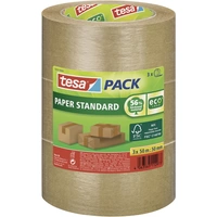 Tesa STANDARD ecoLogo® 58292 Packband Braun (L x B) 50 m x 50 mm 3 St. Tesa STANDARD ecoLogo® 58292 Packband Braun (L x B) 50 m x 50 mm 3 St.