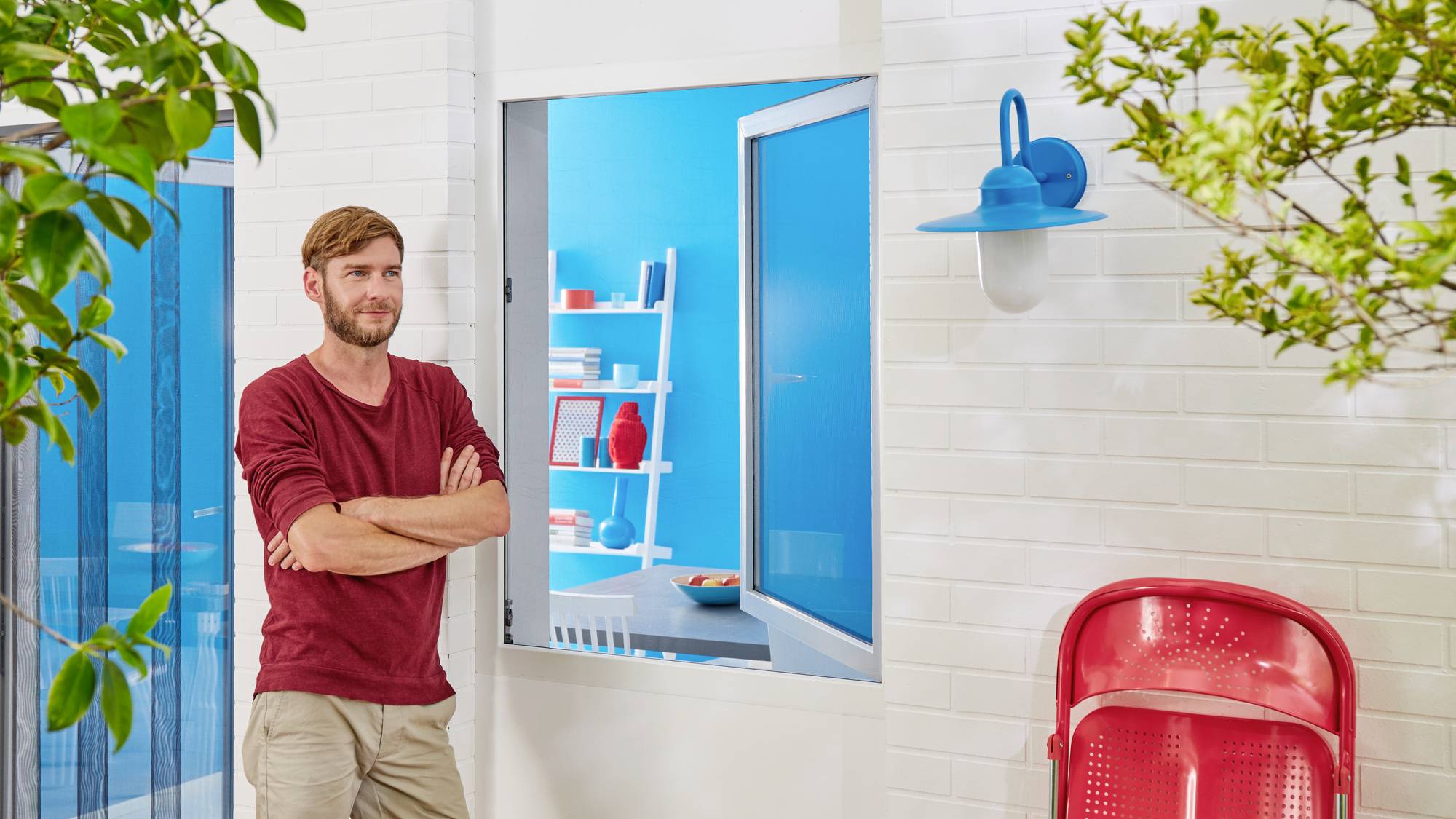 Tesa STANDARD 55670-00500-03 Fliegengitter (B x H) 1000mm x 1000mm Anthrazit 3St.